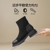 ZHR则则绒面加绒短靴女2024冬季新款弹力甜酷瘦瘦靴气质百搭靴子 商品缩略图5