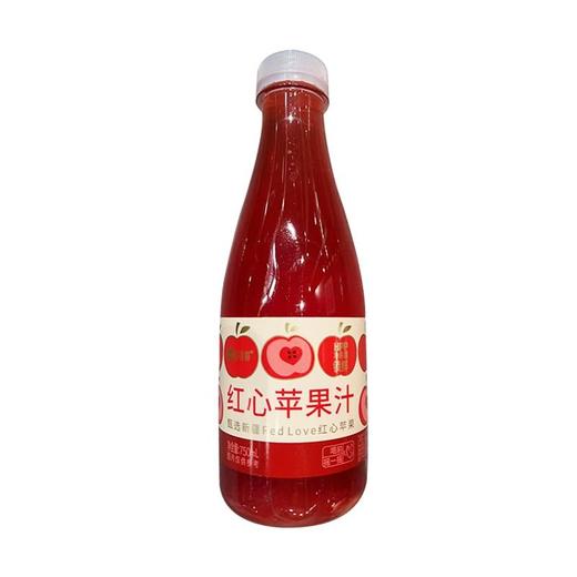 唯可鲜 红心苹果汁 750ml/瓶 商品图0