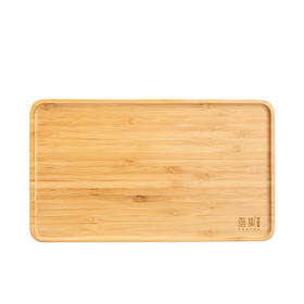 雅集茶具茶盘竹茶托盘25.5cm*15cm（长方）