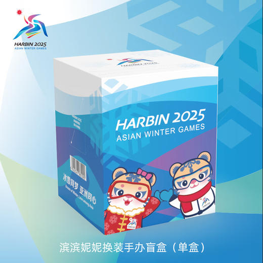【亚冬会】2025哈尔滨亚冬会吉祥物手办盲盒 滨滨妮妮换装手办 商品图5