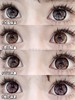 【本店实拍】偏大直径-自然日常黑巧色-麻薯系列-水晶麻薯/可可麻薯/豆乳麻薯/樱花麻薯-14.5mm 【年抛 度数0-1000度 无525/575 】 商品缩略图0