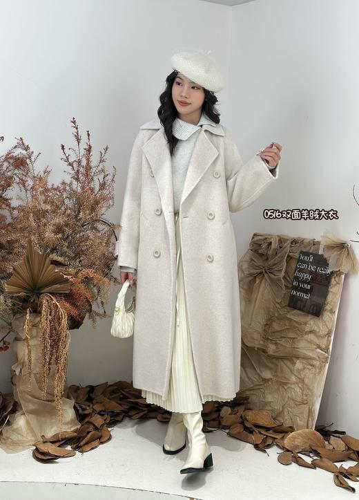 74WT20516#西装领六粒扣大衣 商品图0