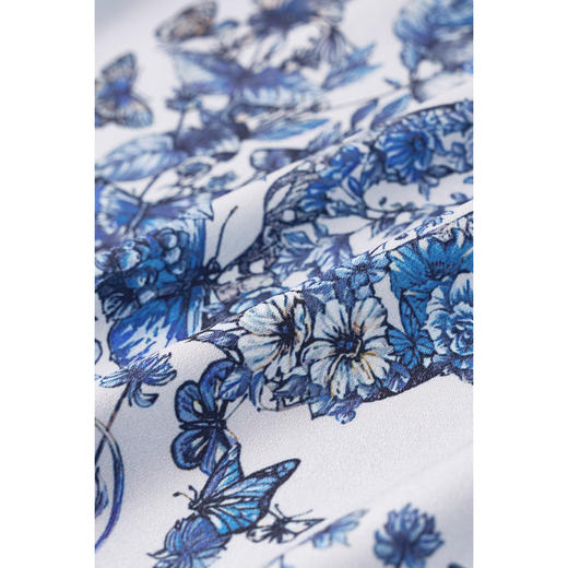 剩S/L 米思阳2026春季新款原创定位花设计长袖衬衫独特漂亮小衫上衣5357 商品图3