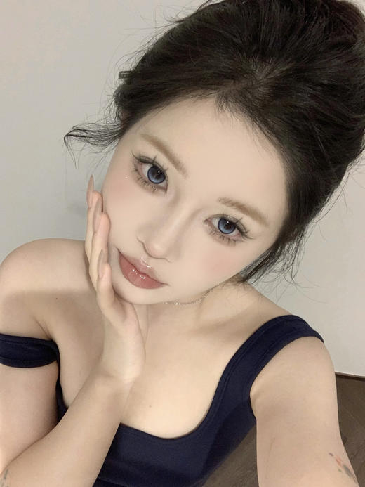 微混血紫瞳丨躲进银河·Bennycat丨14.2mm（半年抛/2片装） 商品图5