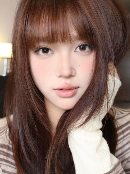 mimipark  半年抛杭州仓美瞳 奶杏泡泡 直径14.5mm 商品图3