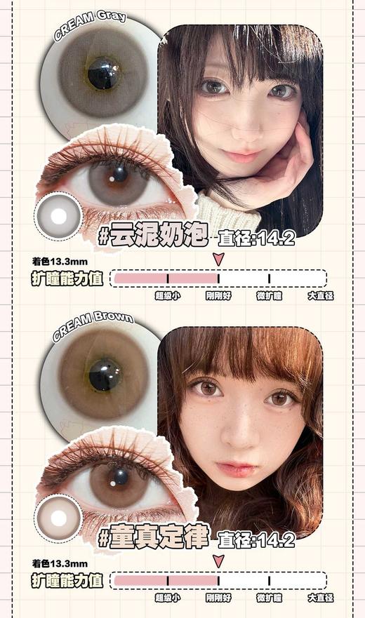 MONSTERCON正品半年抛78/副118/两副158/三副,黑糖救星实用坚果云泥奶泡 商品图3