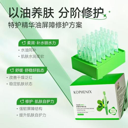 【春日集市】马齿苋舒缓特护精华油1ml*30 商品图0