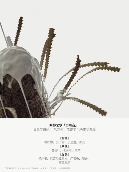 MAISON de SIT.E 无花香调 沙龙香水【白噪音】 商品图3