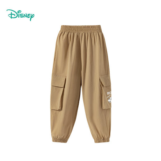 迪士尼宝宝四季卡通工装裤2025春季男童速干长裤ZD1EK017 商品图9