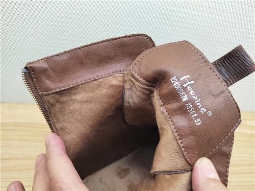 豪行冬季新款22430087M牛皮低跟加绒休闲女棉靴短靴 商品图3