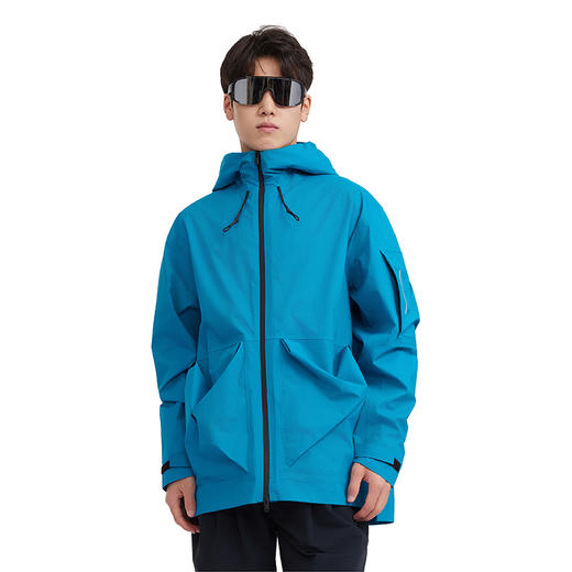 TAGX探观极柔硬壳风衣户外防风防水外套男女2025新款徒步登山服 商品图1