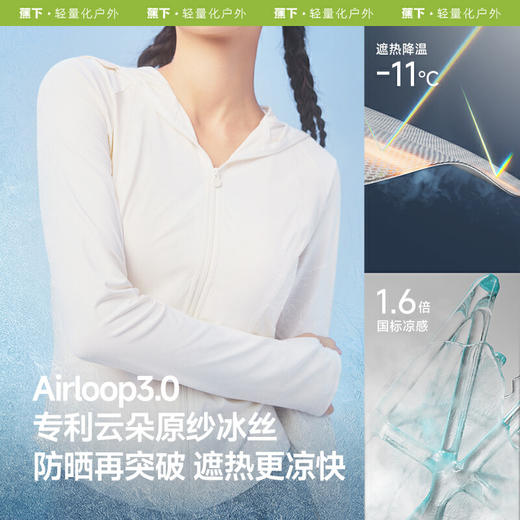 【云粉节】【2件8.5折】6楼蕉下女士凉感防晒衣（修身款、立领）AL81925吊牌价179 商品图4