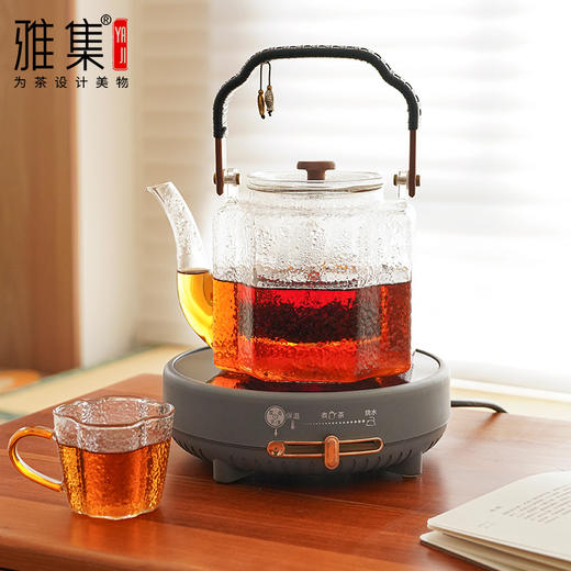 雅集电器无极电陶炉（无极调温-圆灰） 商品图11