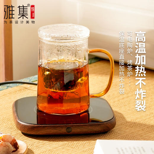 雅集玻璃杯筑茗杯550ml（光面款-琥珀把） 商品图12