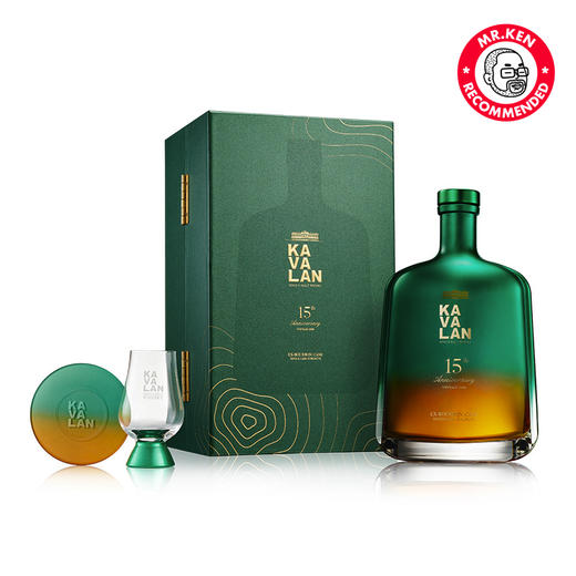 【礼盒装】噶玛兰（Kavalan）2009-15年单一麦芽中国台湾威士忌(15周年纪念) 商品图2
