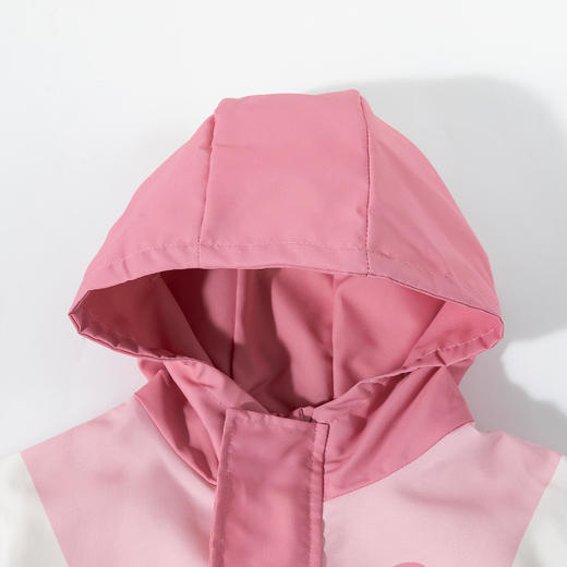 贝贝怡【户外运动】2025新款春夏女童外套薄款遮阳透气防风连帽夹克ZB1ES040 商品图5
