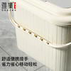 雅集茶具干湿分离茶渣桶7L（灰白色） 商品缩略图6