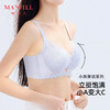 【小胸强聚拢】熳洁儿 轻乳棉无钢圈文胸幻境蕾丝系列聚拢收副乳24761521 商品缩略图0