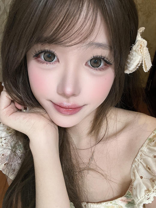 【大直径月抛】喵喵拿铁·Bennycat丨14.5mm（月抛/一盒2片装） 商品图9