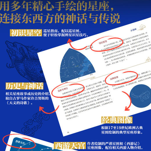 大闹星空：读西游 识星座  黑神话 中西天文结合 你从未见过的西游星空 作者徐刚文津奖获得者 商品图1