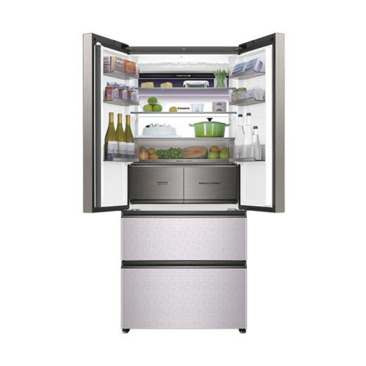 卡萨帝553升风冷变频法式四门冰箱BCD-553WGCFDA4SCU1(Pro) 氮氧智控保鲜 原创C标设计 零距离自由嵌入式 商品图4