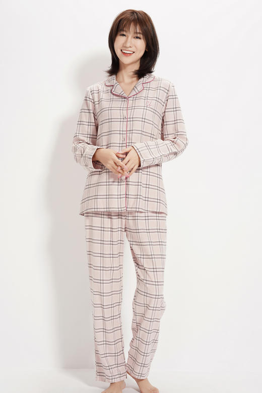 都市丽人睡衣薄梭织棉套装LH01D6 商品图0