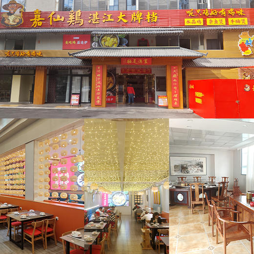 【嘉仙鸡-正宗湛江水晶鸡】整只鸡加热即食湛江特产鸡肉熟食下酒菜 收到货请把水晶鸡和酱汁-18℃以下储存 商品图4