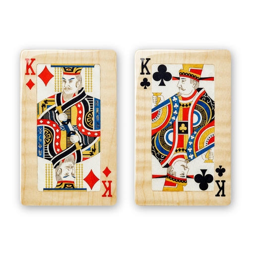 风流人物木质镶嵌扑克装饰画 商品图2