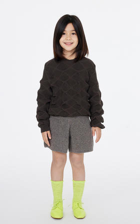 jnby   25年春款   长袖套头针织衫   1P1310940