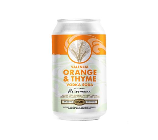 树屋瓦伦西亚橙百里香伏特加苏打鸡尾酒(配制酒) 商品图0