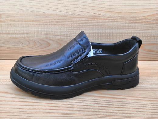 真皮牛皮商务休闲皮鞋豪行12357213厚底防滑舒适一脚蹬男鞋尺码 39.40.43 商品图1