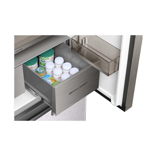 卡萨帝553升风冷变频法式四门冰箱BCD-553WGCFDA4SCU1(Pro) 氮氧智控保鲜 原创C标设计 零距离自由嵌入式 商品图7