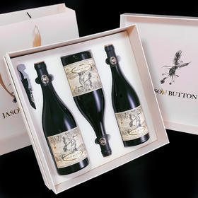 【意大利原瓶进口 80年老藤葡萄+枯藤法风干工艺酿造】杰森巴顿·梵雅兰卡红酒18%vol礼盒装 
750ml*3瓶/箱（默认送开瓶器）