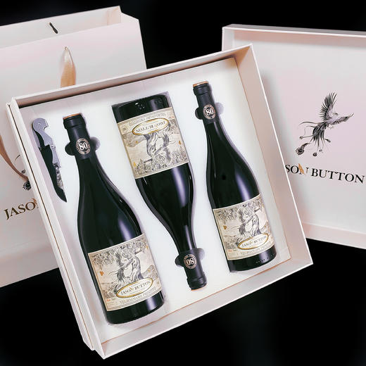 【意大利原瓶进口 80年老藤葡萄+枯藤法风干工艺酿造】杰森巴顿·梵雅兰卡红酒18%vol礼盒装 
750ml*3瓶/箱（默认送开瓶器） 商品图0