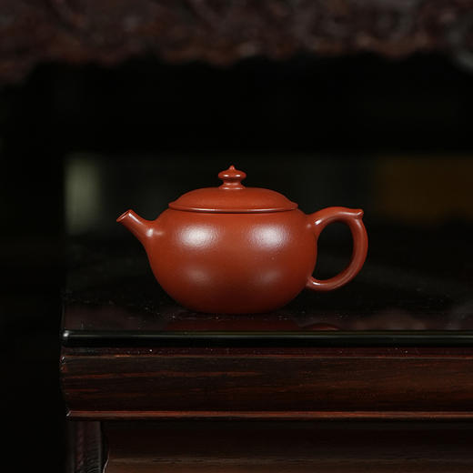 龙德堂陶艺 汤宣武制《掌上明珠》原矿大红袍 120cc 库存请咨询客服 商品图0