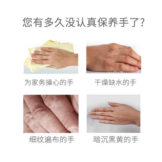 美颜美雪绒花柔嫩补水手膜30g*3双/盒/雪绒花嫩滑去角质手膜30g*3双/盒 商品图9