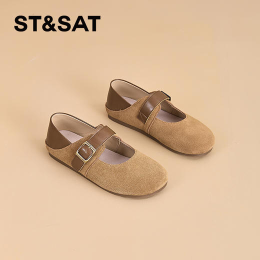 星期六休闲复古一脚蹬舒适玛丽珍勃肯SSD1111E5G 商品图5