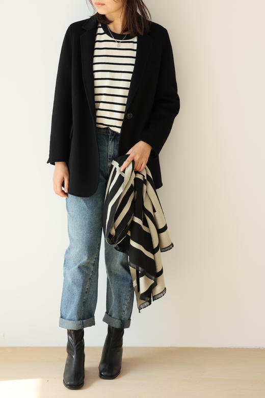 80%羊毛+20%羊绒❗️M*xM*ra同款💰6000+ 一折购！【双面呢短款羊毛西装外套】纯手工缝制羊毛大衣✅保暖舒适！贴身穿不扎人，手感超软糯！短款超百搭！穿十年都不会过时的款 商品图11