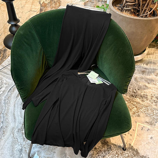 【断码特价】官网359！软糯莱赛尔保暖内衣套装女 蓬松舒适秋冬打底衫内搭秋衣秋裤 商品图5