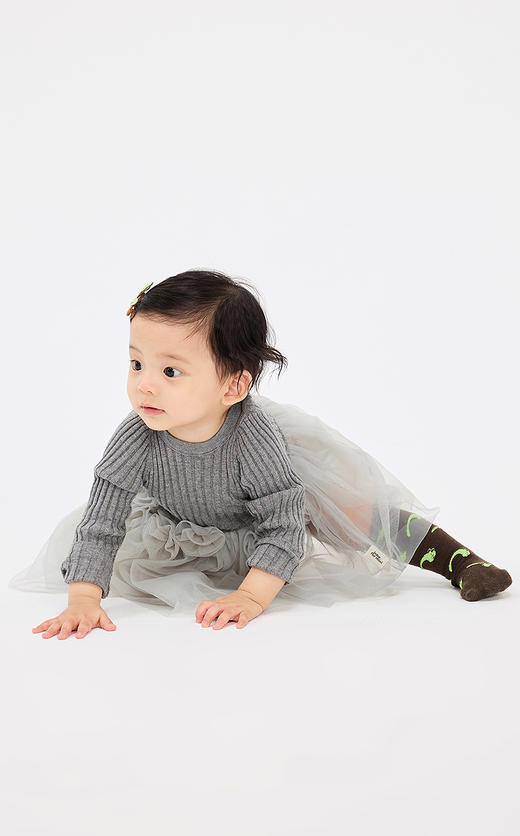 jnby  25年春款   长袖毛衫连衣裙  YP1G10040 商品图3