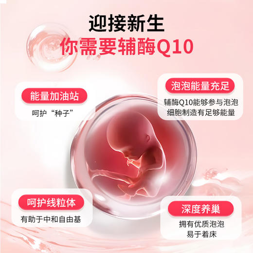 巴洛夫辅酶Q10BLFU辅酶巴罗夫巴啰芙女性前女调泡泡质量发育 商品图2