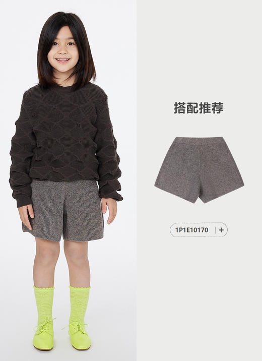 jnby   25年春款   长袖套头针织衫   1P1310940 商品图3