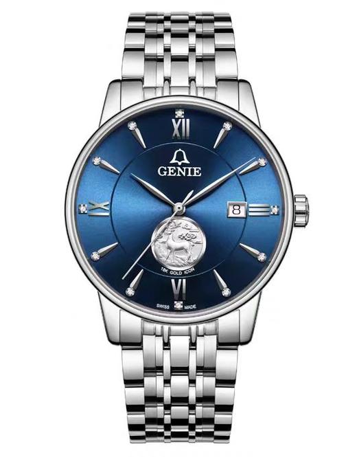 瑞士爵尼金鹿系情情侣机械表（男表）1865 M-ADL（女表）1865L-ADL 商品图1