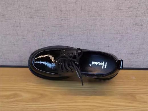 行春季新款正品真皮时尚潮流舒适厚底圆头女单皮鞋22130005 商品图2