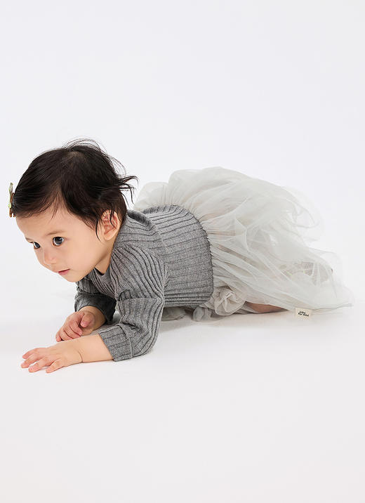 jnby  25年春款   长袖毛衫连衣裙  YP1G10040 商品图5