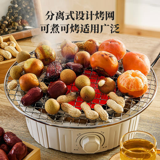 雅集电器简约电陶炉800w（围炉款-米白） 商品图10