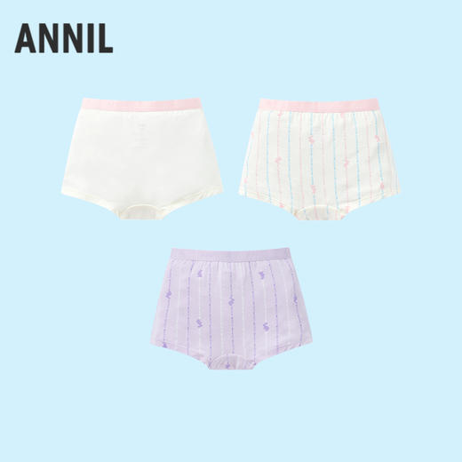 女童平角裤三件装春季新款安奈儿童装实体店同款JG517558 商品图1
