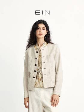 EIN2025春新款圆领外套EH2201D11