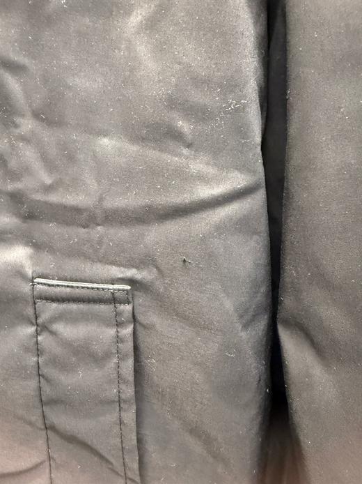 瑕疵Calvin Klein/CK 女士秋冬尖领纯色隐藏单排扣双口袋长袖夹克外套 商品图2