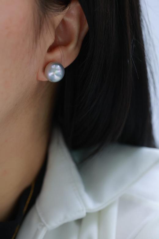 12mm-13mm澳白耳钉 商品图4